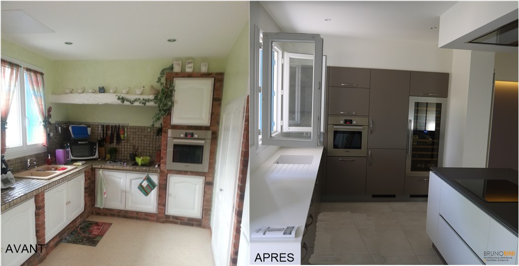 Bruno Bini - projet Rénovation intérieure d'une maison