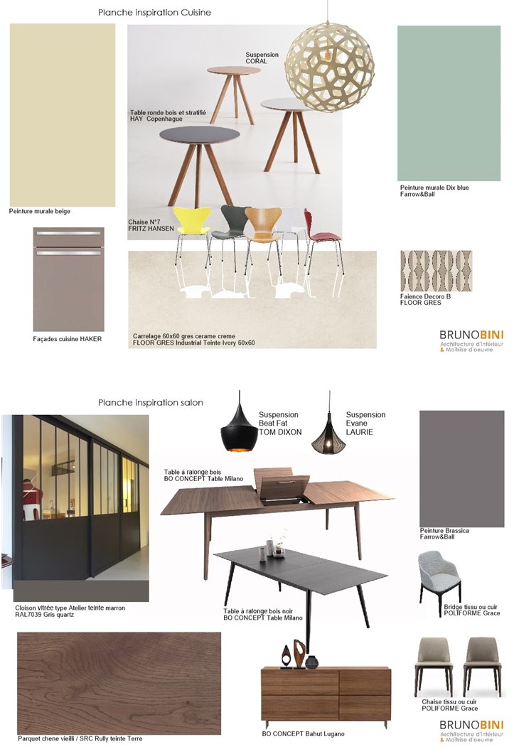 Bruno Bini - projet Rénovation intérieure d'une maison