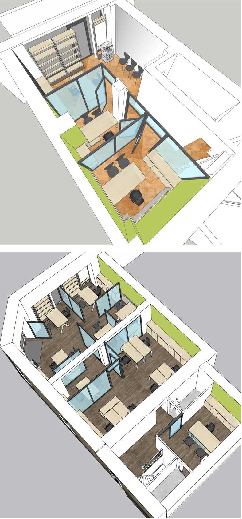 Bruno Bini - projet AGENCE IMMOBILIERE - Paris