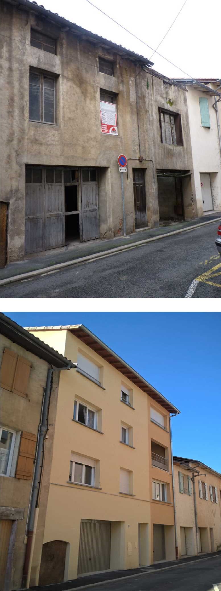 Bruno Bini - projet Rénovation / Surélévation d'un immeuble - Mâcon