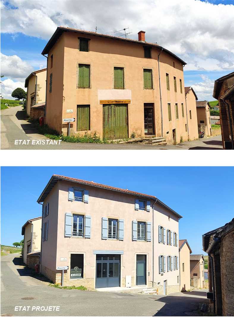 Bruno Bini - projet IMMEUBLE - Solutré